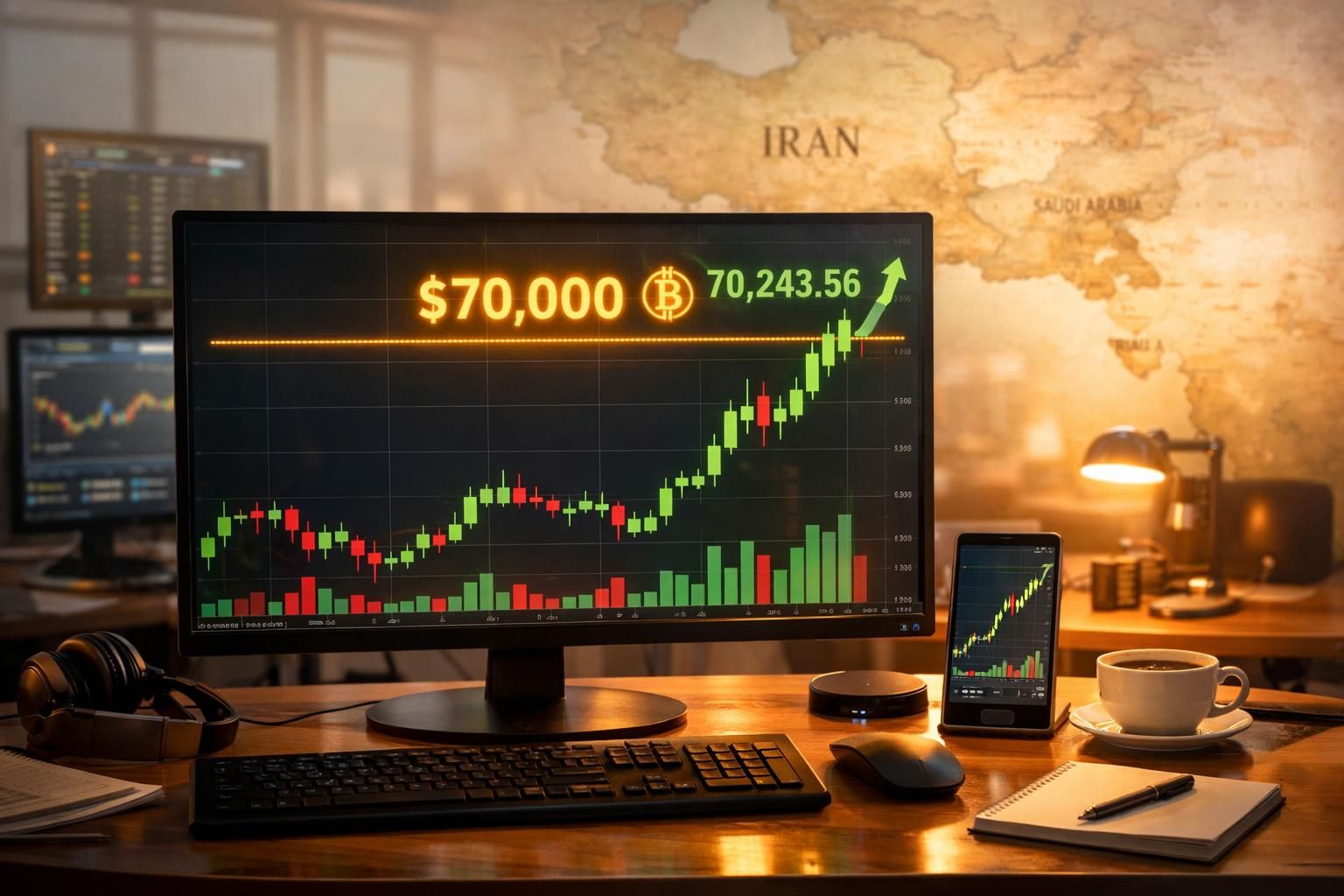 bitcoin melonjak ke $70k seiring ketegangan di iran mereda, dengan perhatian beralih ke strategi pembelian yang tepat untuk memanfaatkan momentum pasar.