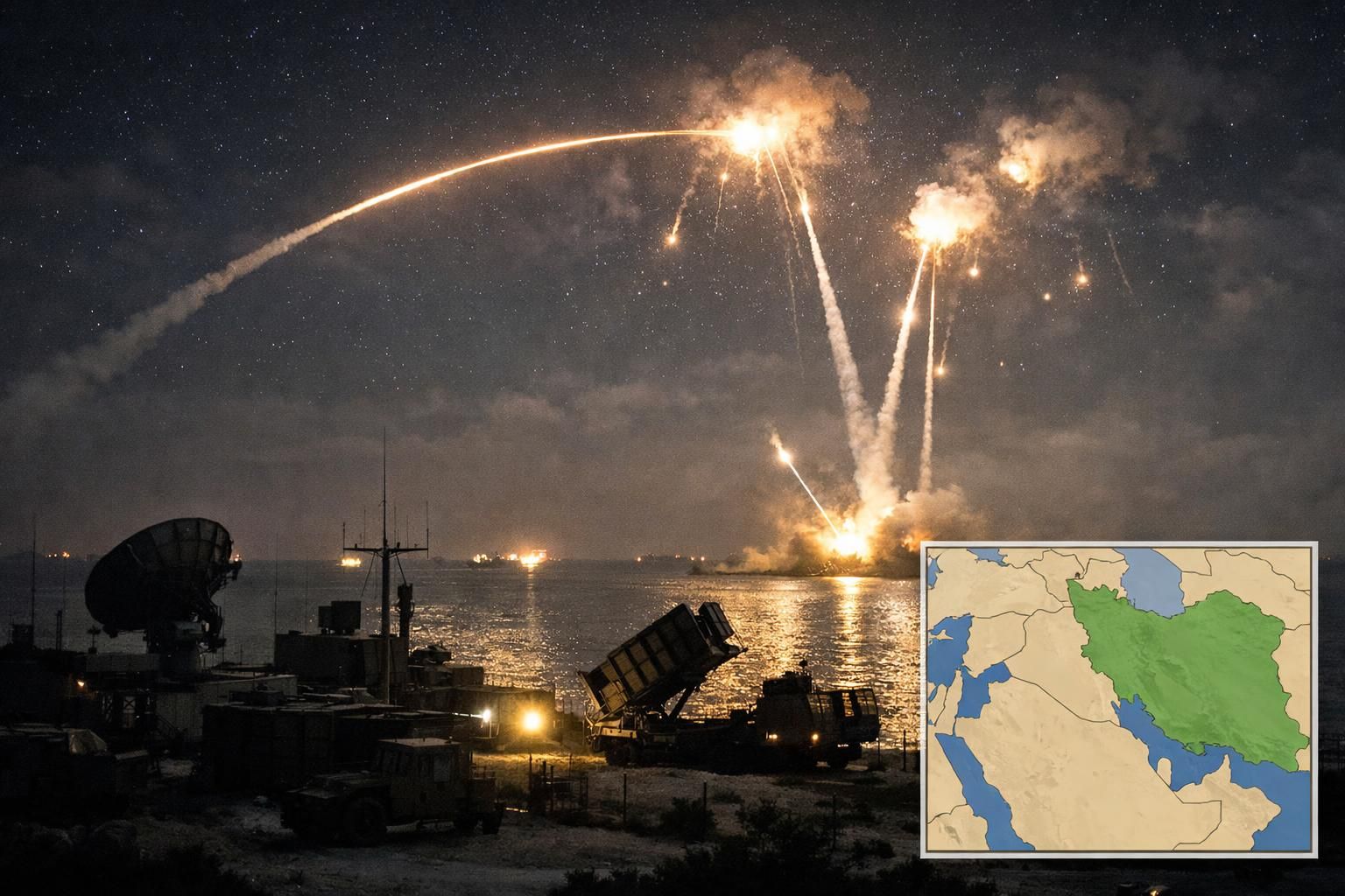 iran melancarkan serangan baru menargetkan pangkalan militer as dan israel di teluk, meningkatkan ketegangan regional dan memperburuk situasi keamanan di wilayah tersebut.