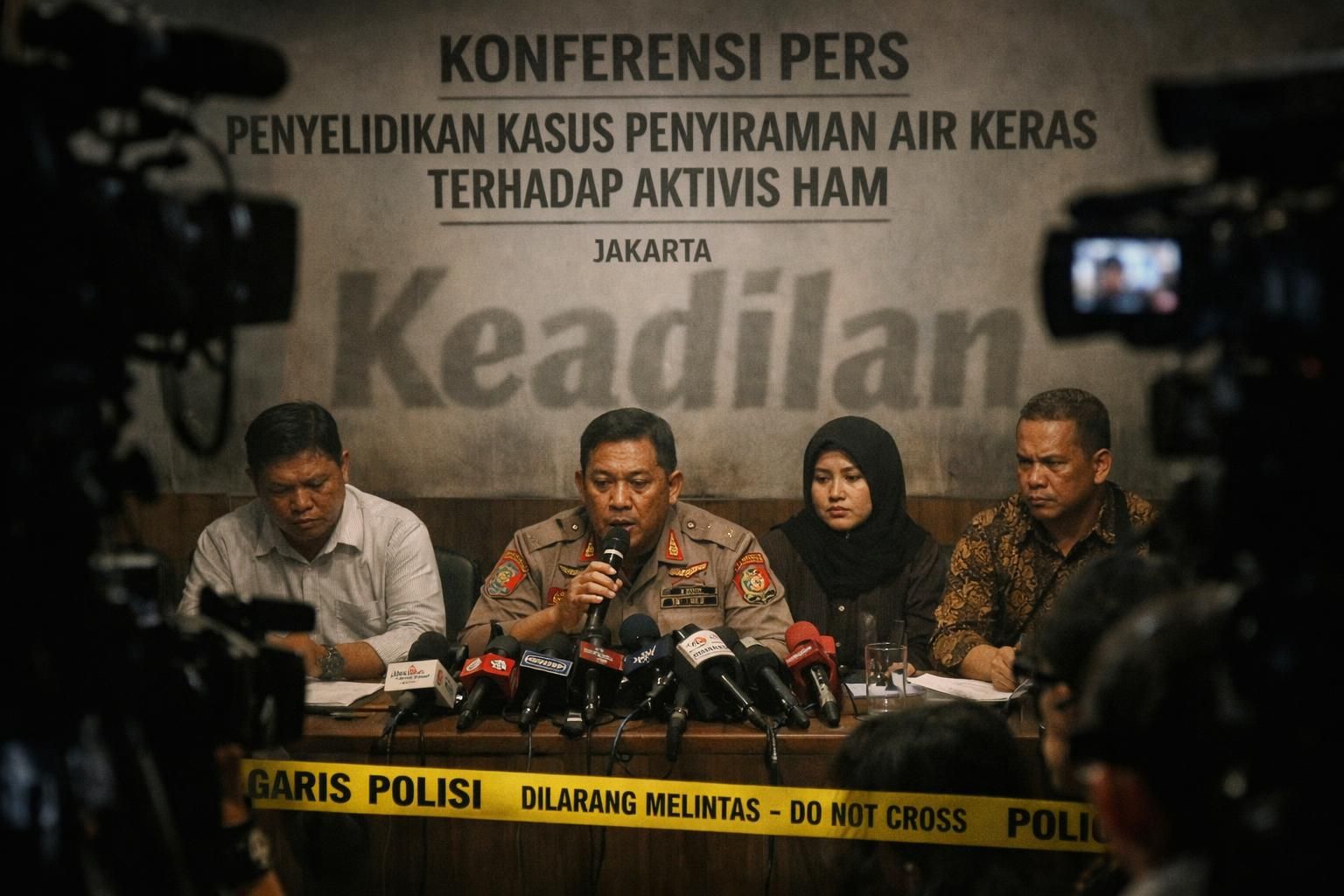 usman hamid mendesak polisi untuk segera menyelidiki kasus penyiraman air keras terhadap aktivis kontras demi penegakan keadilan dan perlindungan hak asasi manusia.