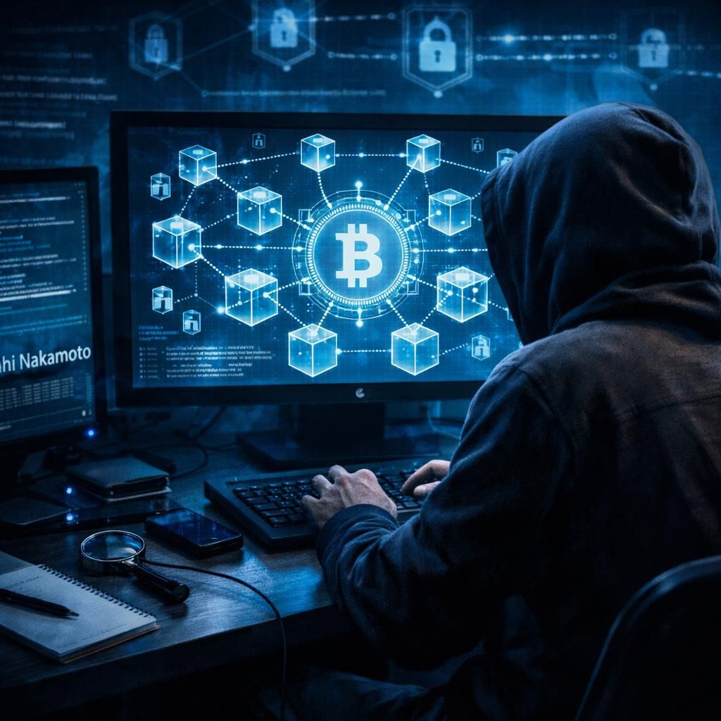 temukan pelajaran penting dari pencarian kami untuk mengungkap satoshi nakamoto, pencipta bitcoin, dan pelajari bagaimana perjalanan ini mengungkap rahasia di balik cryptocurrency pertama di dunia.