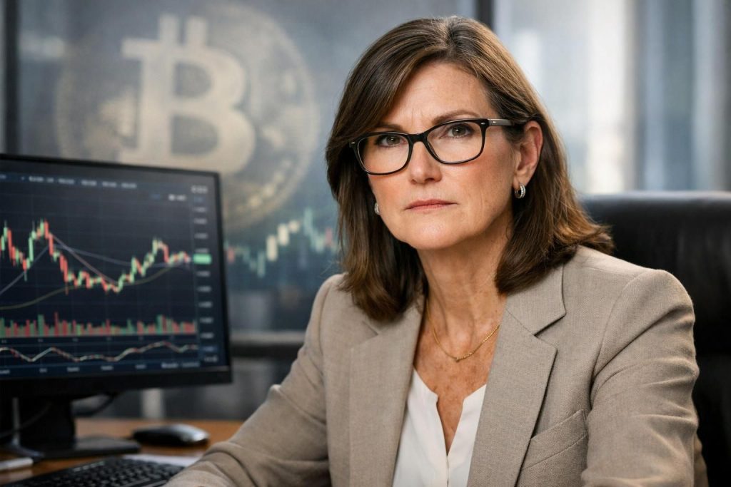 cathie wood berpendapat bahwa ai tidak dapat menggantikan bitcoin sebagai 'asuransi' pelindung nilai di masa ketidakpastian ekonomi.