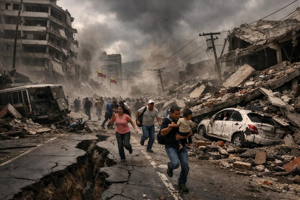 gempa kembar hebat mengguncang venezuela, menjadi yang terburuk dalam 100 tahun terakhir. dapatkan laporan terkini dan detail lengkap hanya di detiknews.
