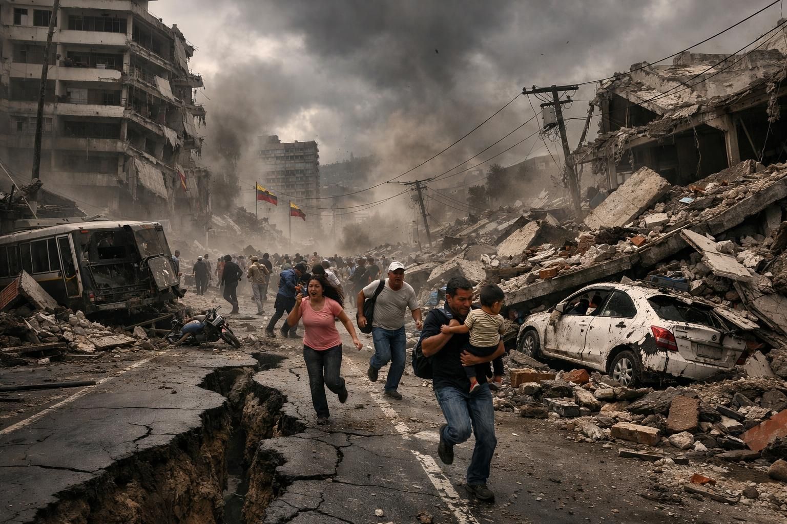 gempa kembar hebat mengguncang venezuela, menjadi yang terburuk dalam 100 tahun terakhir. dapatkan laporan terkini dan detail lengkap hanya di detiknews.