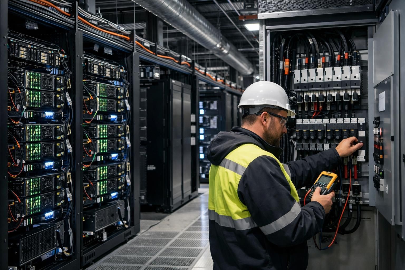 hyperscale data menandatangani kesepakatan komputasi ai senilai $1,2 miliar, mendukung percepatan transisi penambangan bitcoin yang pesat.