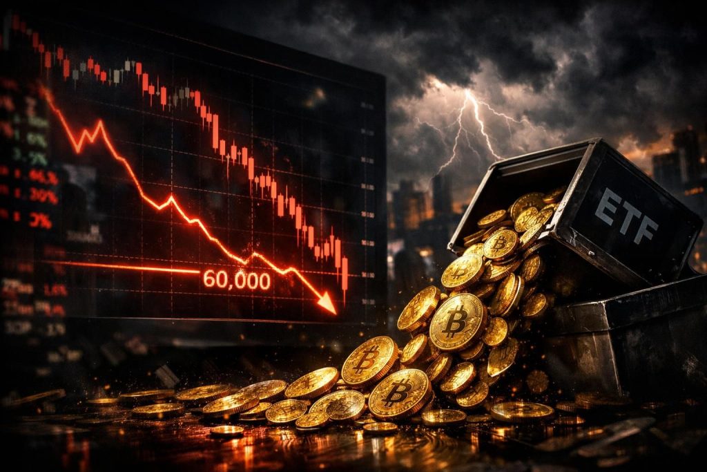 bitcoin turun di bawah $60.000 di tengah ketidakpastian suku bunga dan arus keluar etf yang terus berlanjut, mempengaruhi pasar kripto secara signifikan.