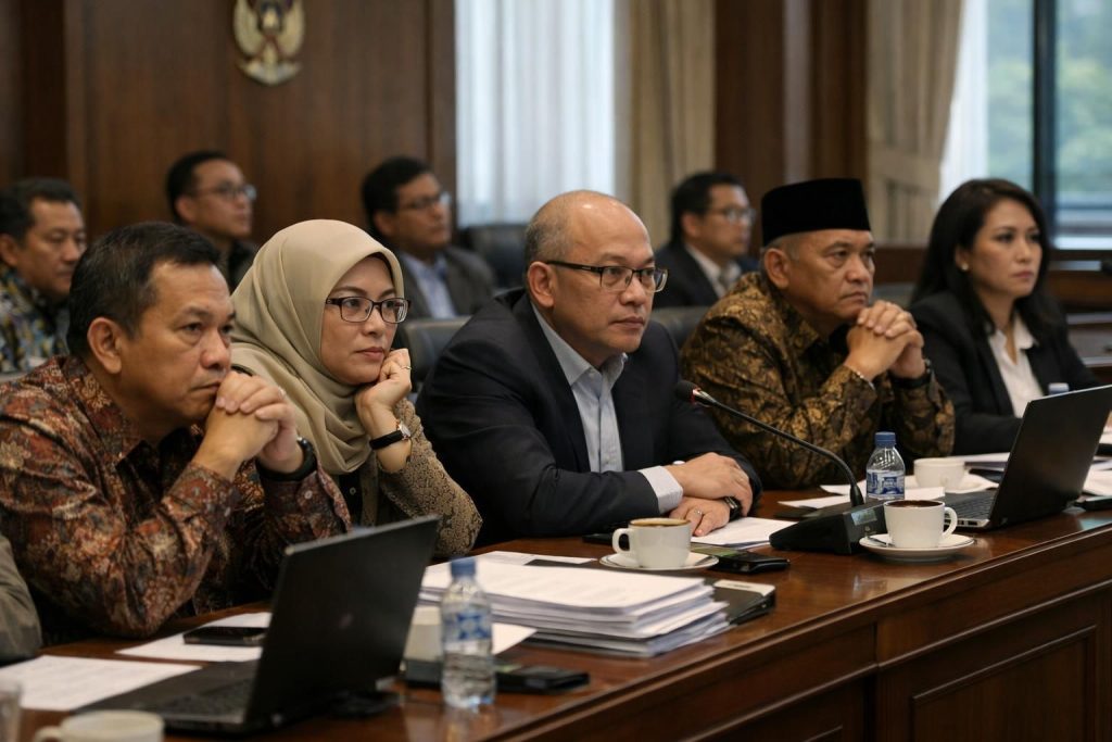 komisi xi dpr menunggu keputusan prabowo terkait calon gubernur bank indonesia pengganti perry warjiyo yang akan menentukan arah kebijakan moneter ke depan.