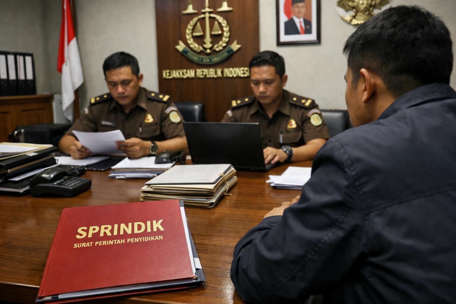 landasan hukum yang digunakan kejagung untuk memeriksa febrie sebagai saksi setelah diterbitkannya surat perintah penyidikan baru.