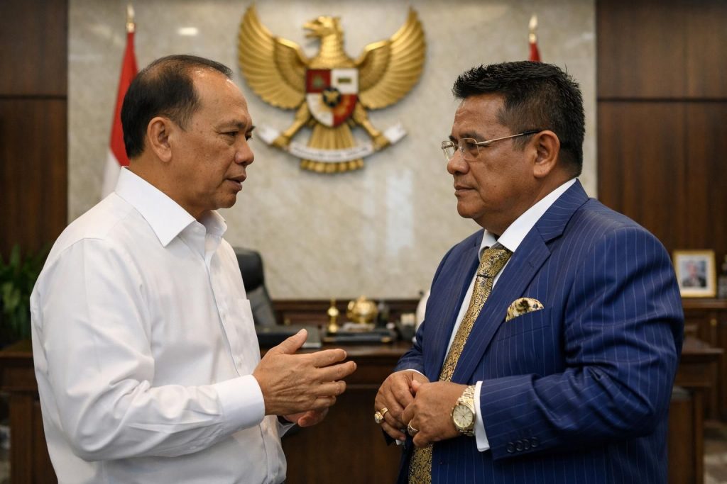mensesneg meminta hotman tidak mengaitkan kasus febrie adriansyah dengan presiden untuk menjaga fokus dan netralitas.