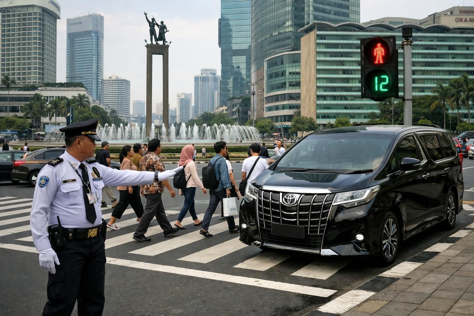 pelajari pelajaran penting dari insiden satpam dan alphard di bundaran hi serta aturan khusus yang wajib diketahui tentang pelican crossing untuk keselamatan bersama.