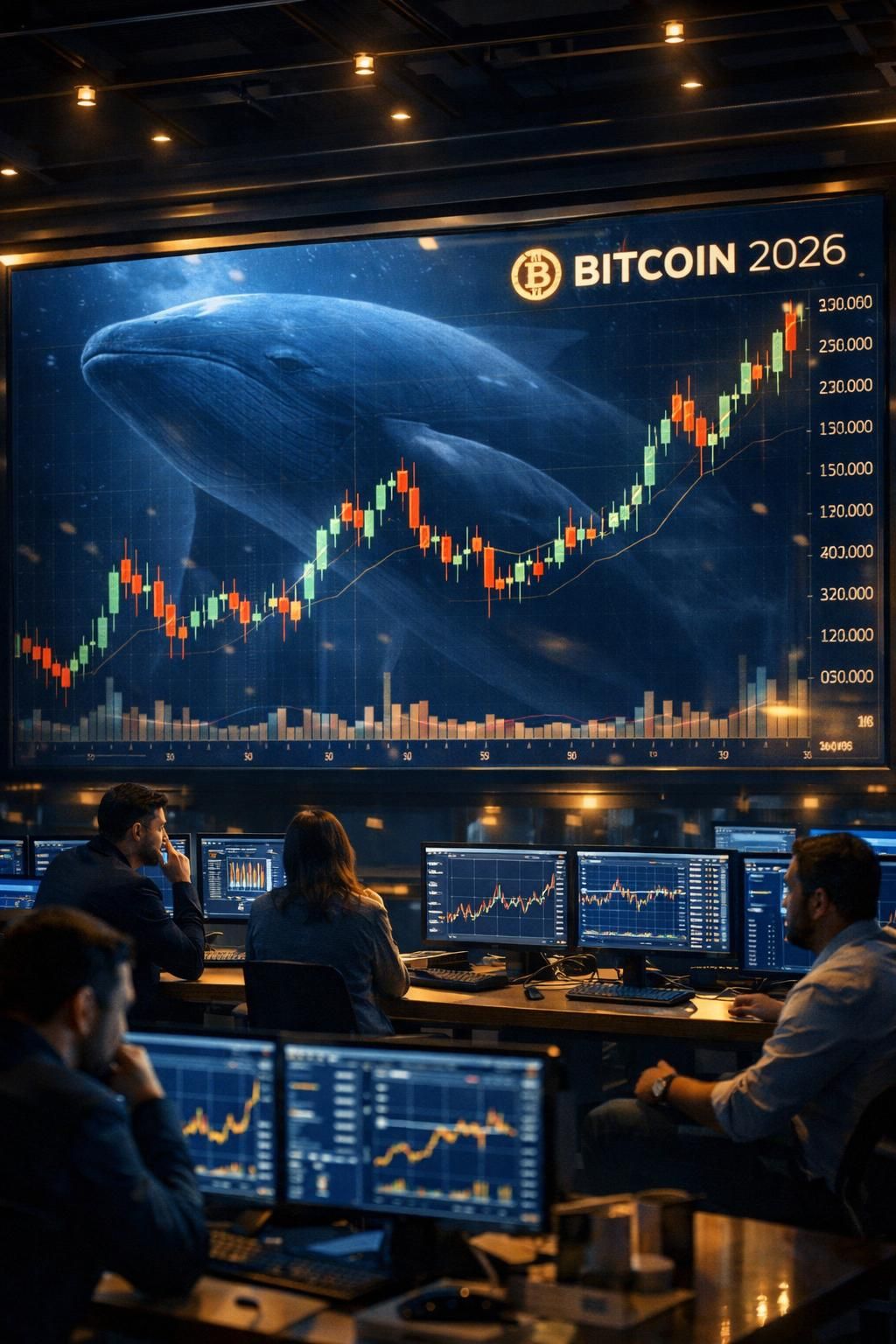 prediksi harga bitcoin menunjukkan potensi kenaikan signifikan hingga $74k, didorong oleh aktivitas pembelian besar dari paus pasar.