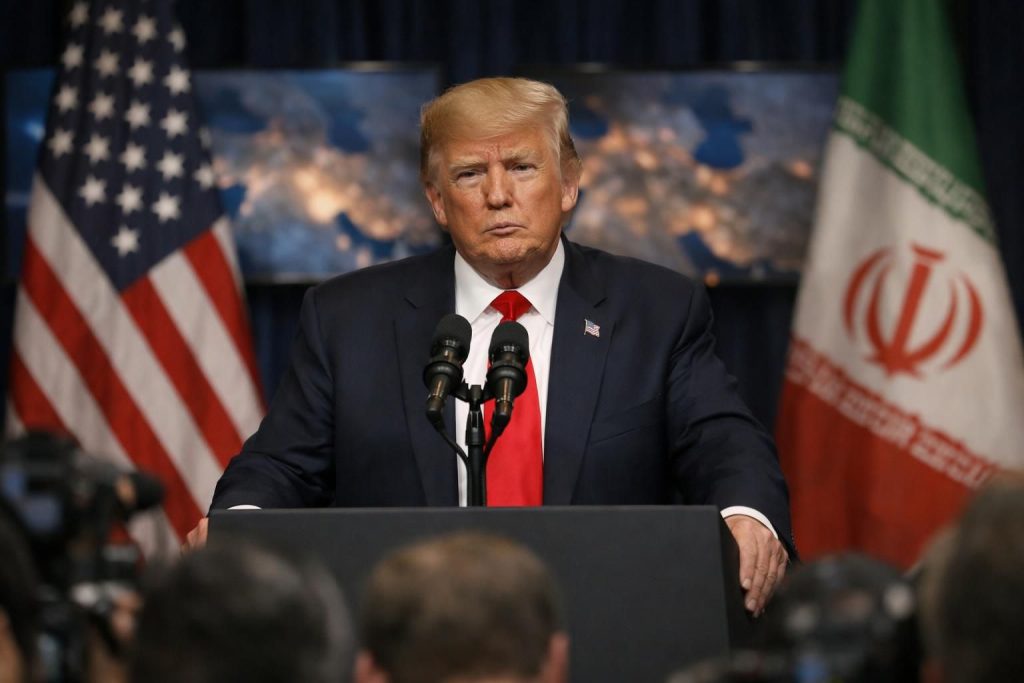 trump mengungkap alasan menghentikan serangan atas permintaan iran dan membantah adanya penurunan persediaan amunisi as.