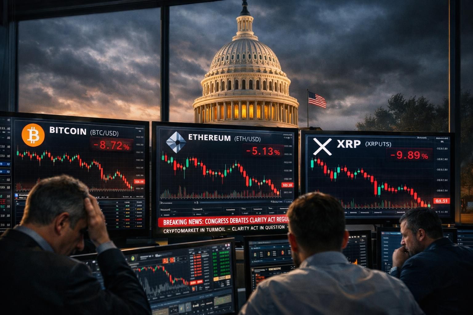 jelajahi dampak uu clarity pada bitcoin, ethereum, dan xrp serta temukan bagaimana 4 model ai memprediksi pemenang di pertarungan pasar kripto yang penuh gejolak.