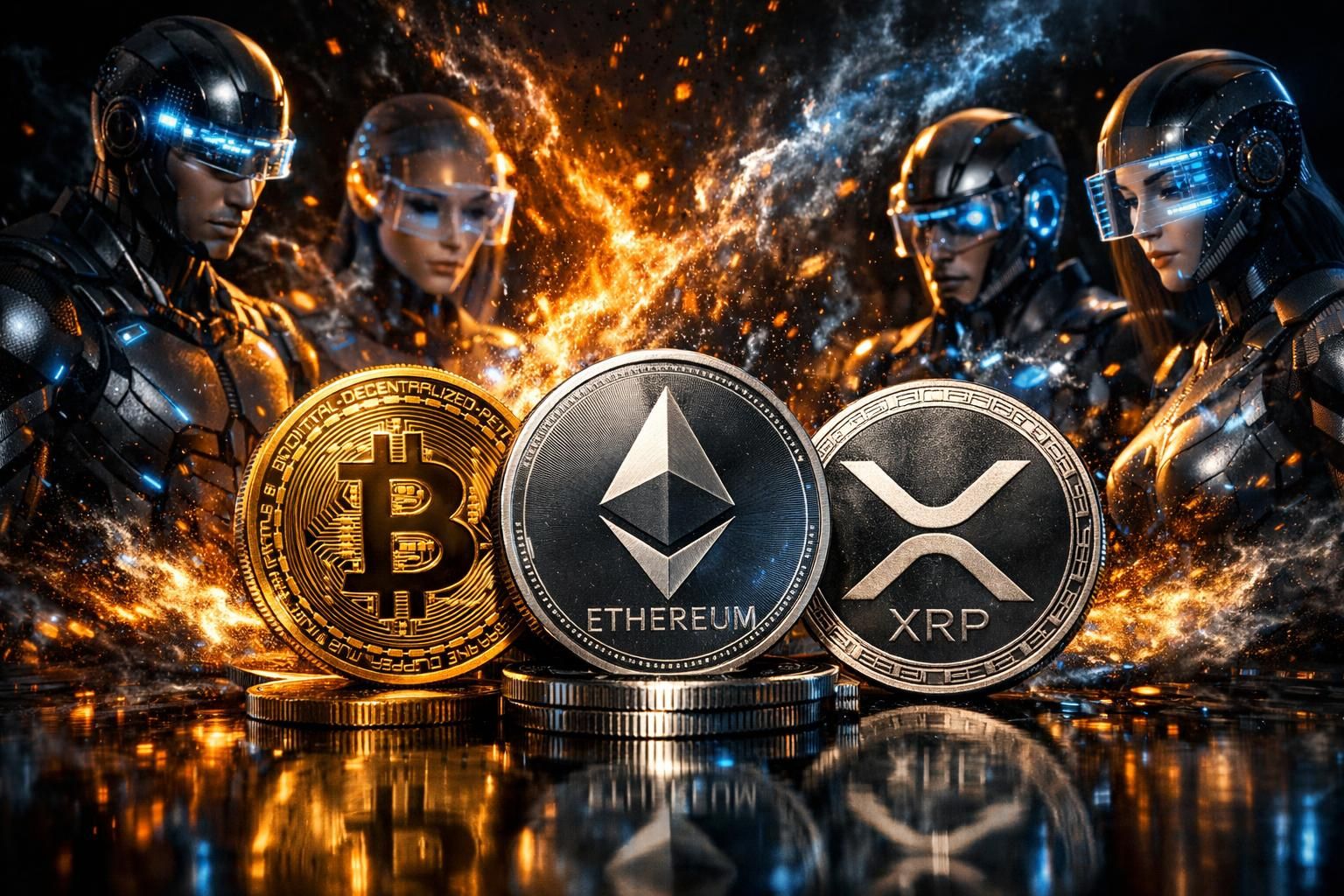 bitcoin, ethereum, dan xrp menghadapi ketidakpastian akibat uu clarity. simak prediksi 4 model ai tentang siapa yang akan menang dalam persaingan kripto ini.