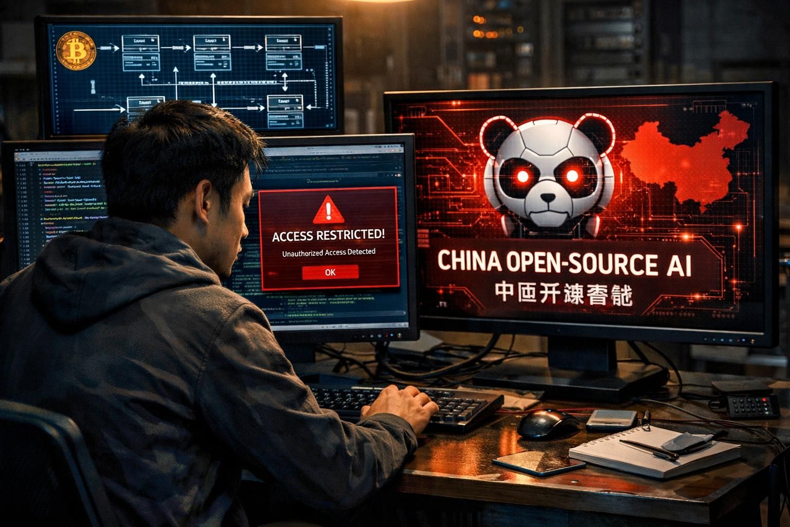 peneliti bitcoin beralih ke kecerdasan buatan cina setelah openai membatasi akses, mencari solusi ai alternatif untuk inovasi dan pengembangan teknologi blockchain.