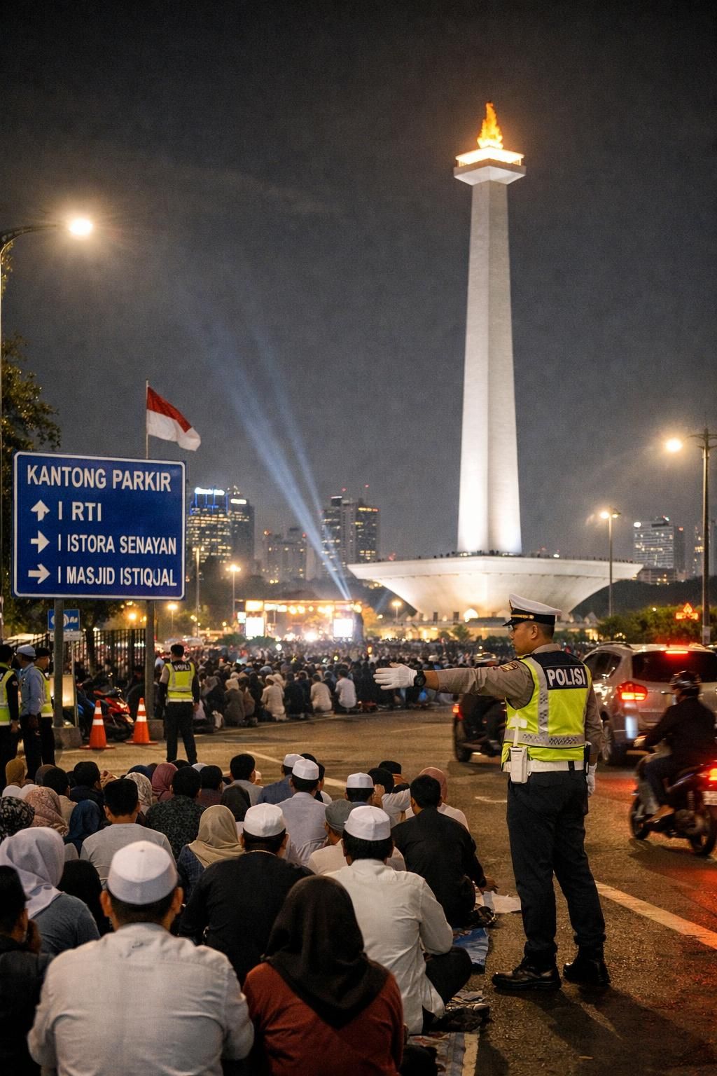 yuk simak lokasi kantong parkir untuk acara doa kebangsaan malam ini di monas agar perjalanan anda lebih mudah dan nyaman.